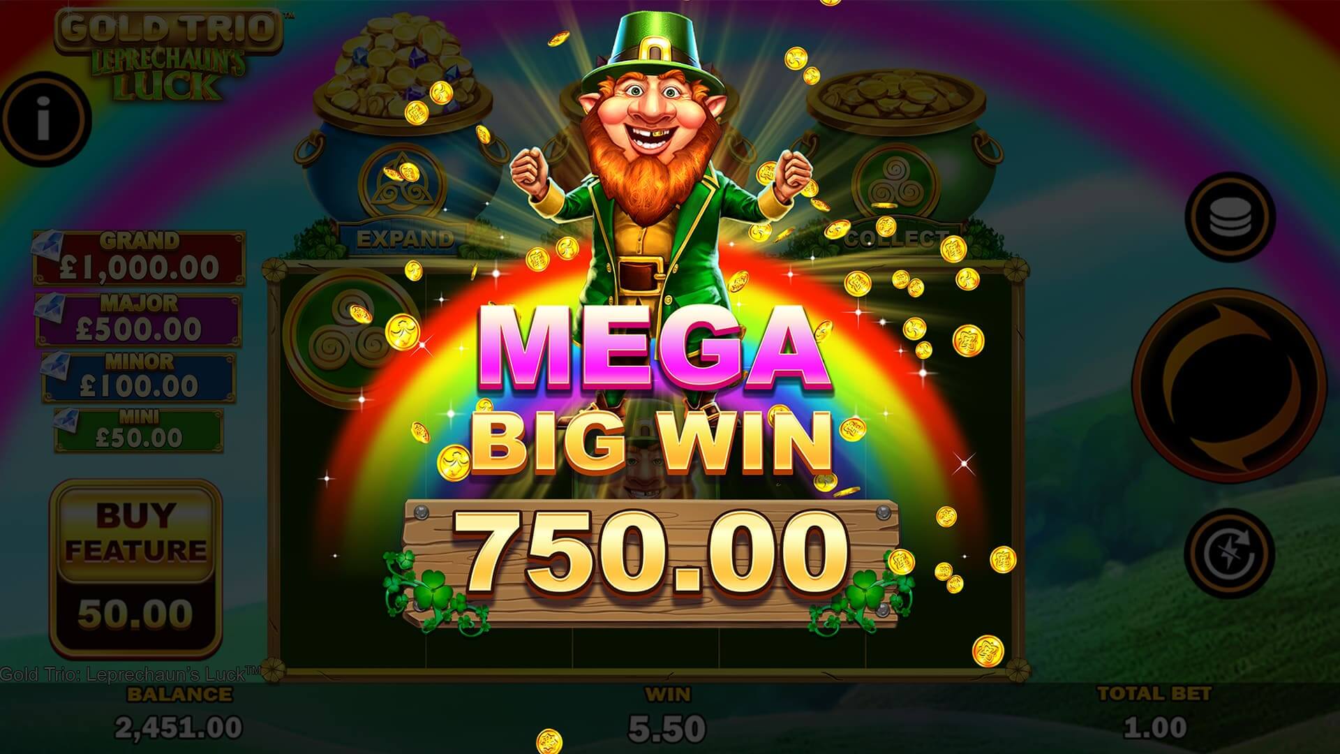 Gold Trio: Leprechaun's Luck